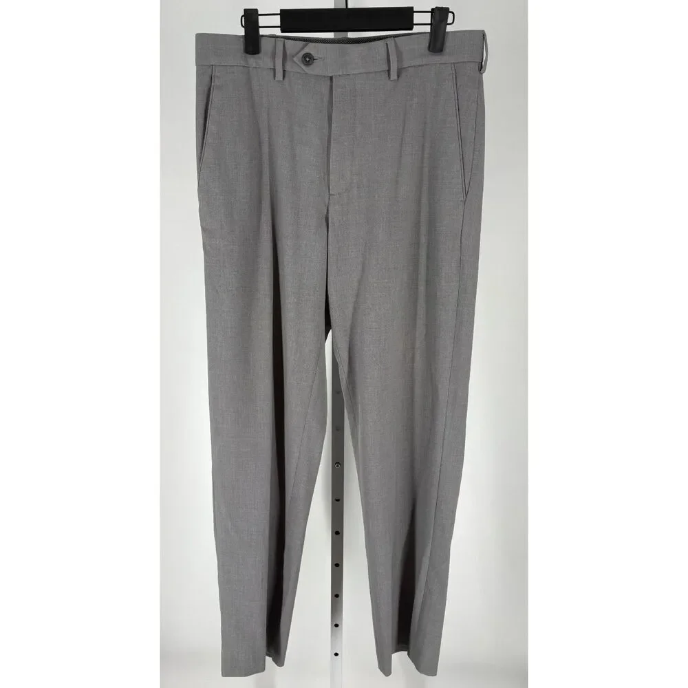Croft & Barrow Mens Grey Dress Pants